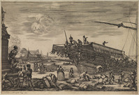 TvB G 4645
<br/>
Chargement d'une galère
<br/>
<em>Bella, Stefano della (1610-1664)</em>
